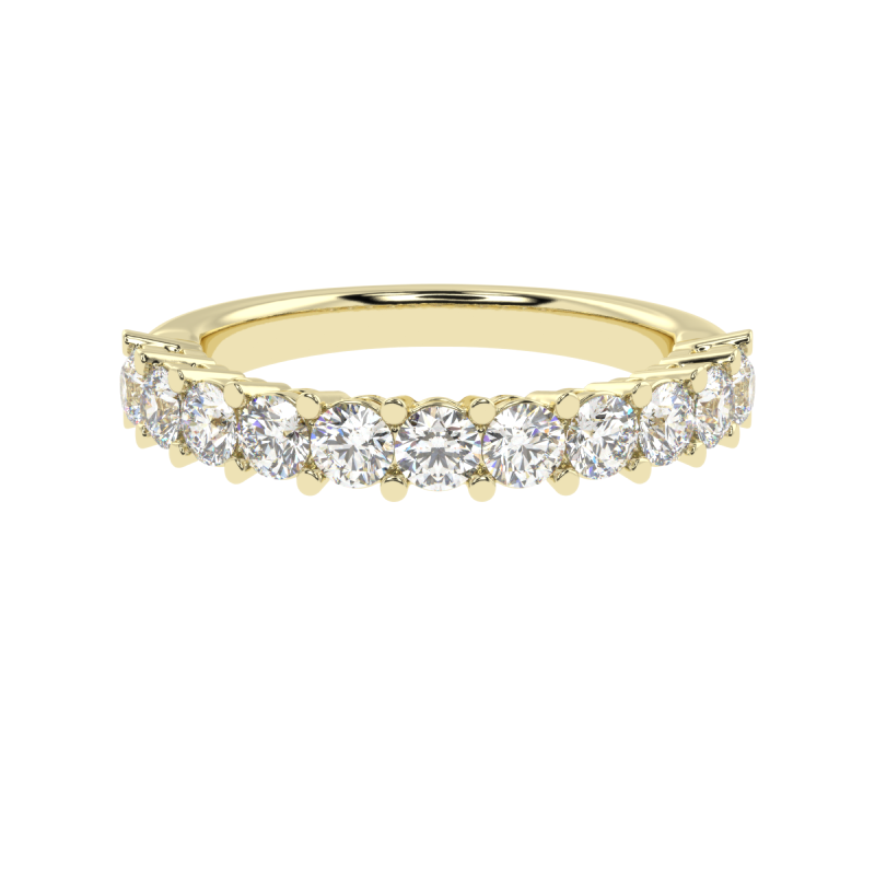 Lustrous Eternity Diamond Band Ring