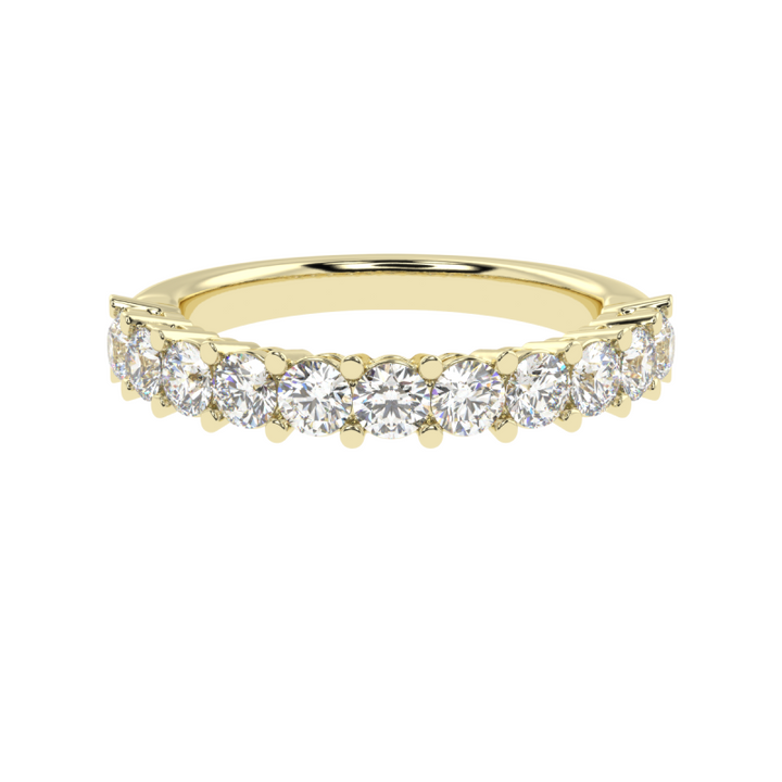 Lustrous Eternity Diamond Band Ring