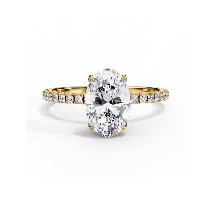 Ethereal Oval Elegance Ring