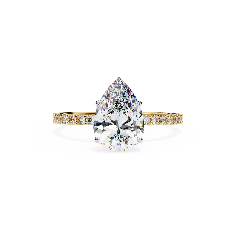 Celestial Teardrop Ring