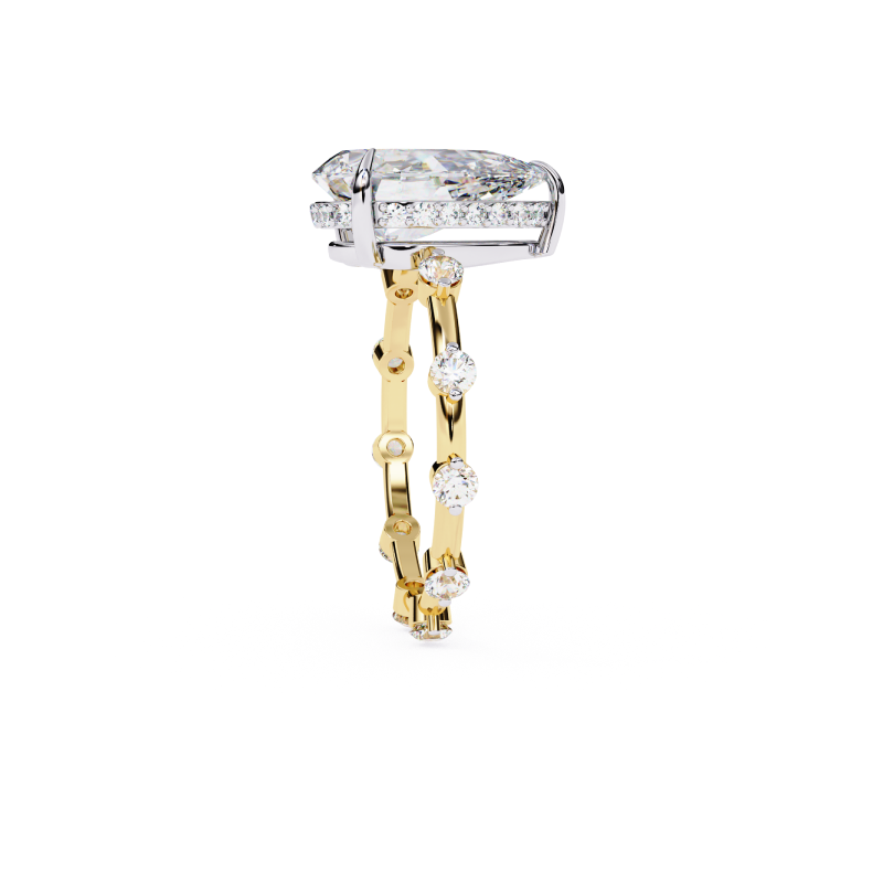 Celestial Dewdrop Ring