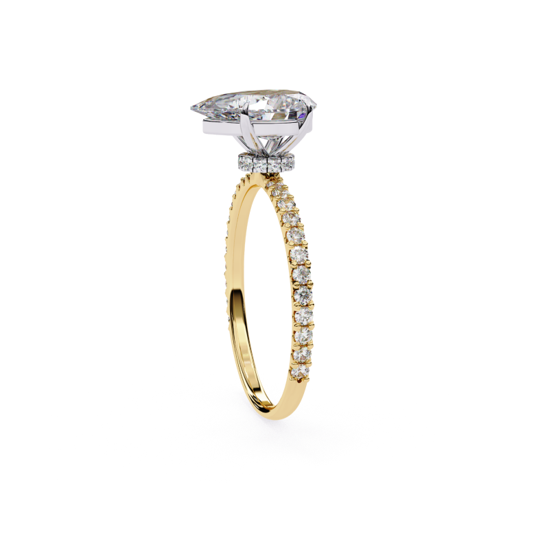 Celestial Teardrop Ring