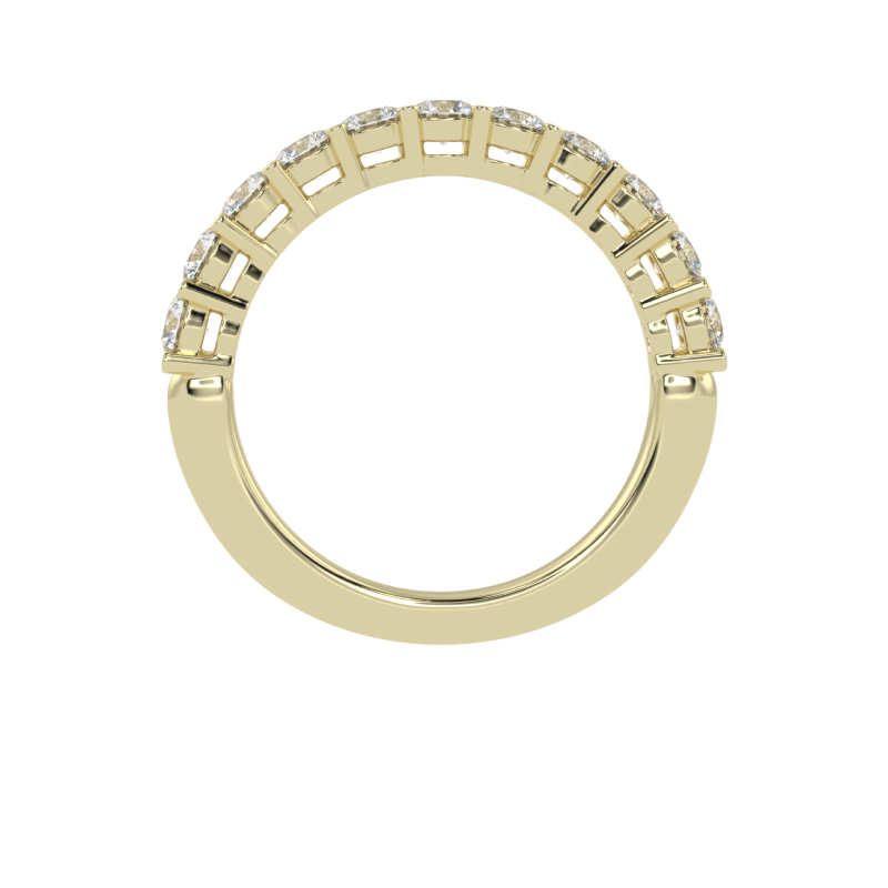 Lustrous Eternity Diamond Band Ring
