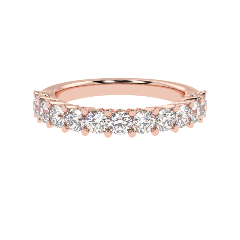 Lustrous Eternity Diamond Band Ring