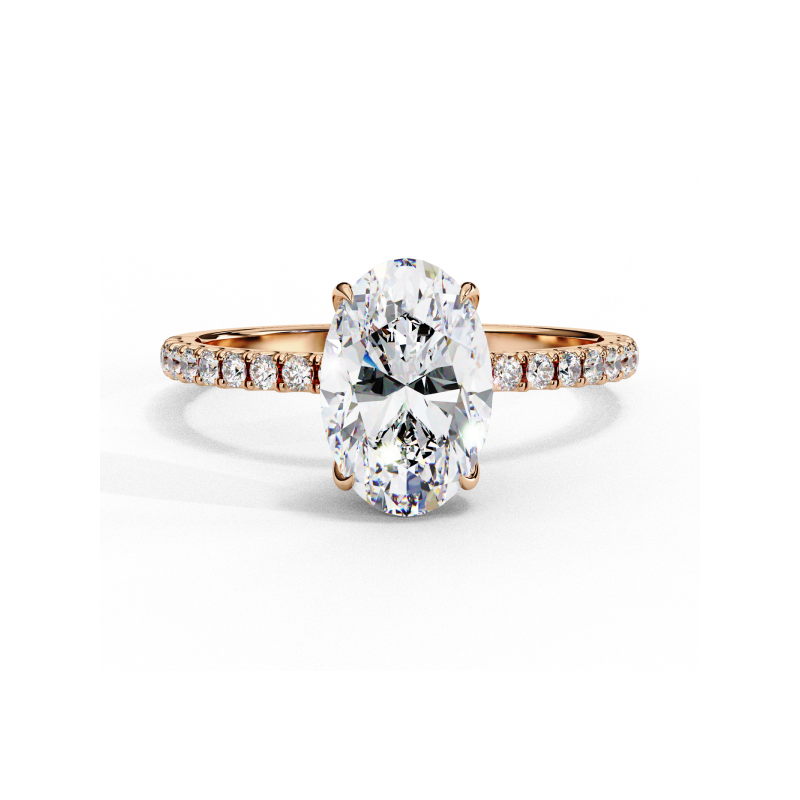 Ethereal Oval Elegance Ring