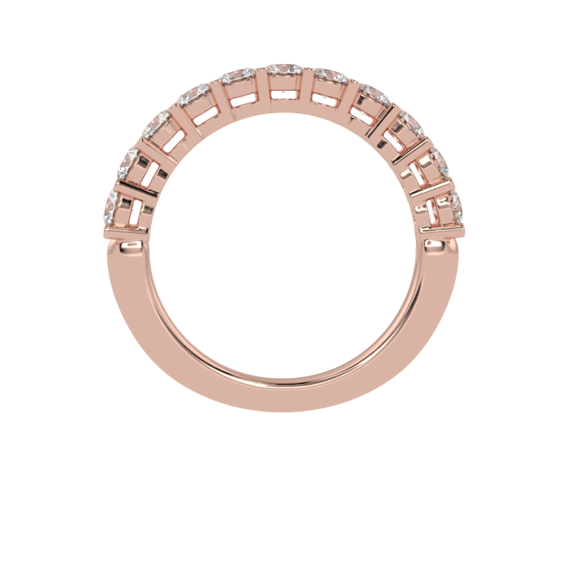 Lustrous Eternity Diamond Band Ring