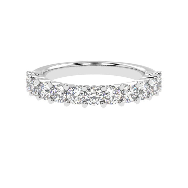 Lustrous Eternity Diamond Band Ring