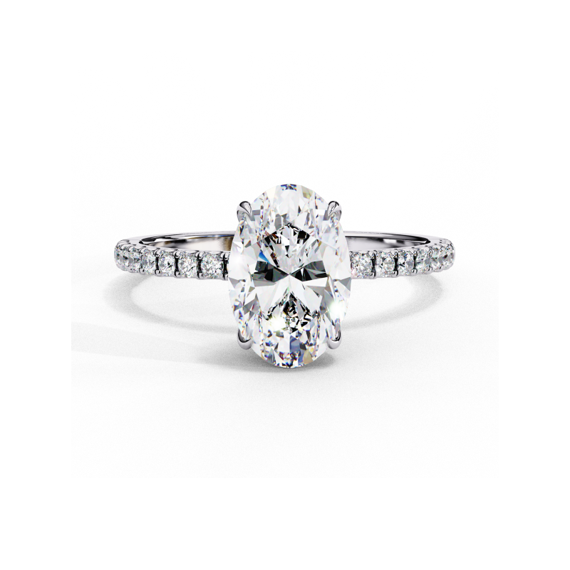 Ethereal Oval Elegance Ring