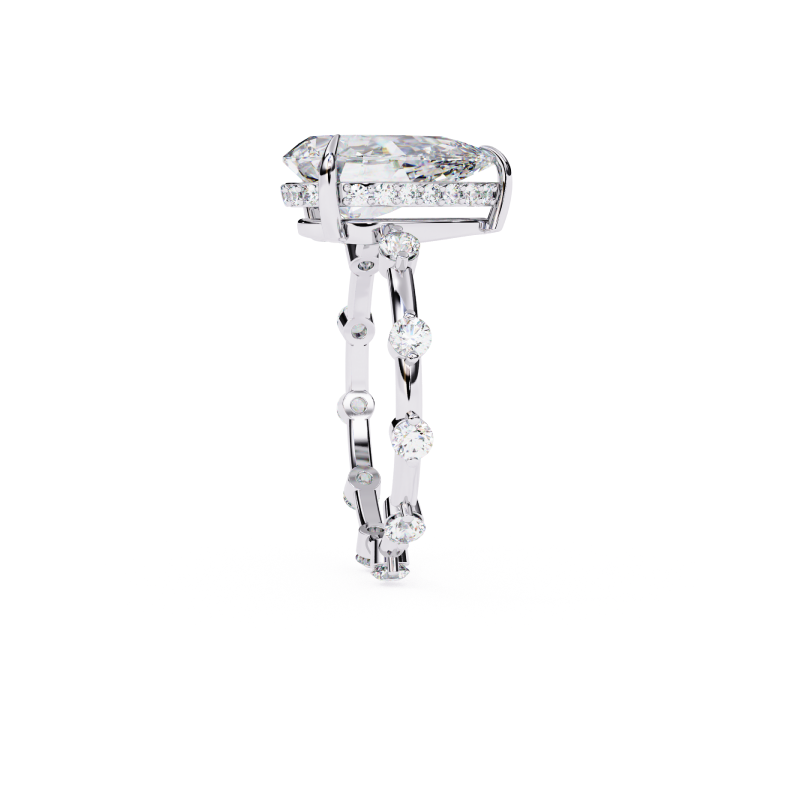 Celestial Dewdrop Ring