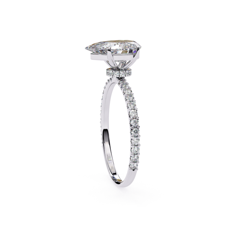 Celestial Teardrop Ring