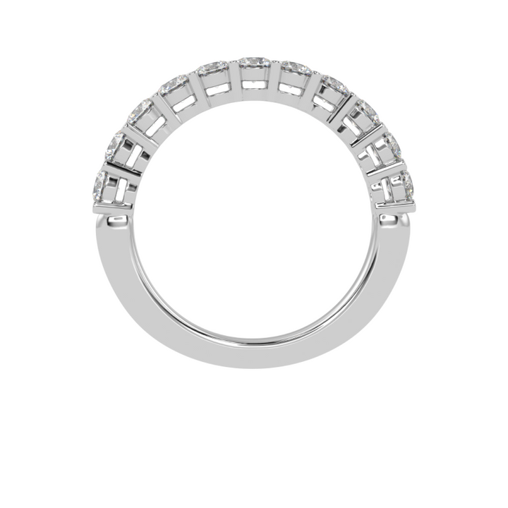 Lustrous Eternity Diamond Band Ring