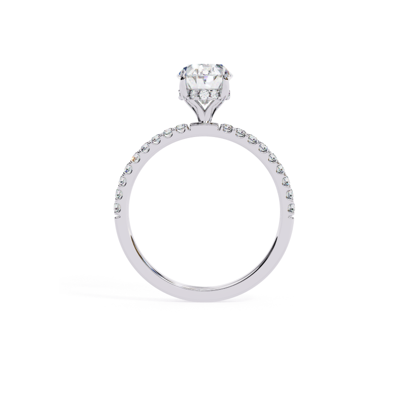 Ethereal Oval Elegance Ring